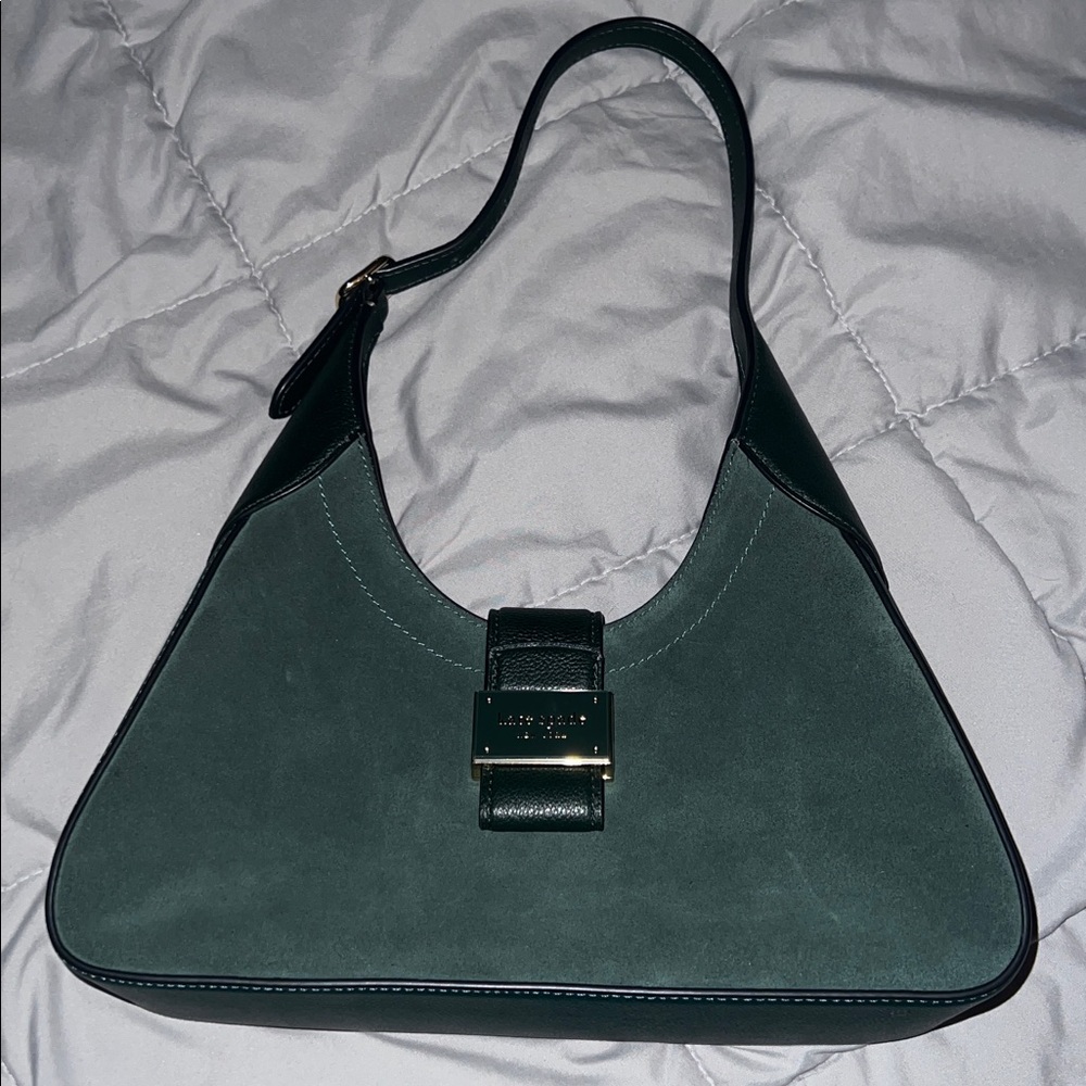 KATE SPADE Nouveau Small Shoulder Bag Leather/Suede